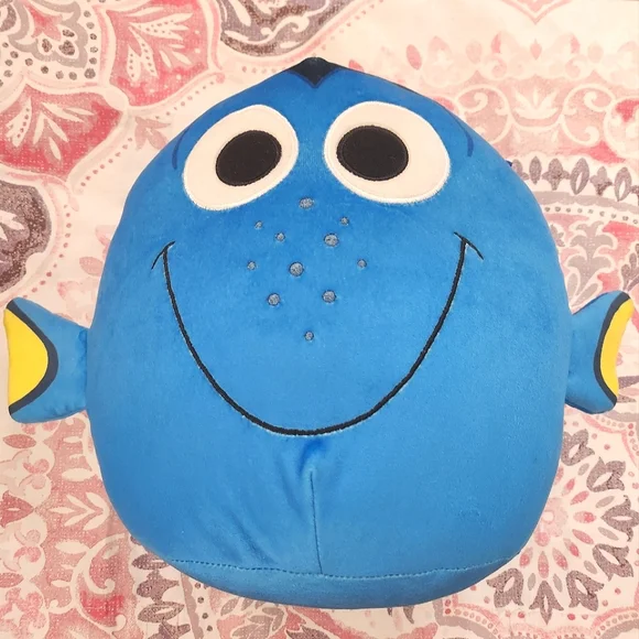 Disney Original Squishmallows Dory Blue Fish Finding Nemo KellyToy 10 inches NWT